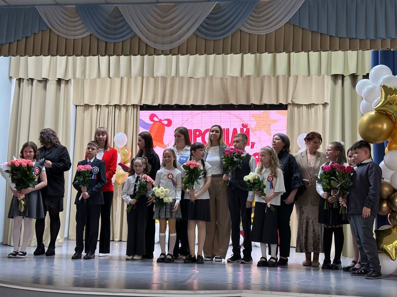 Выпускной для учеников 4-х классов!.